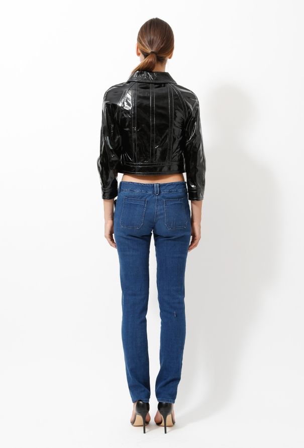 Proenza Schouler S/S 2004 Patent Leather Bolero - 7