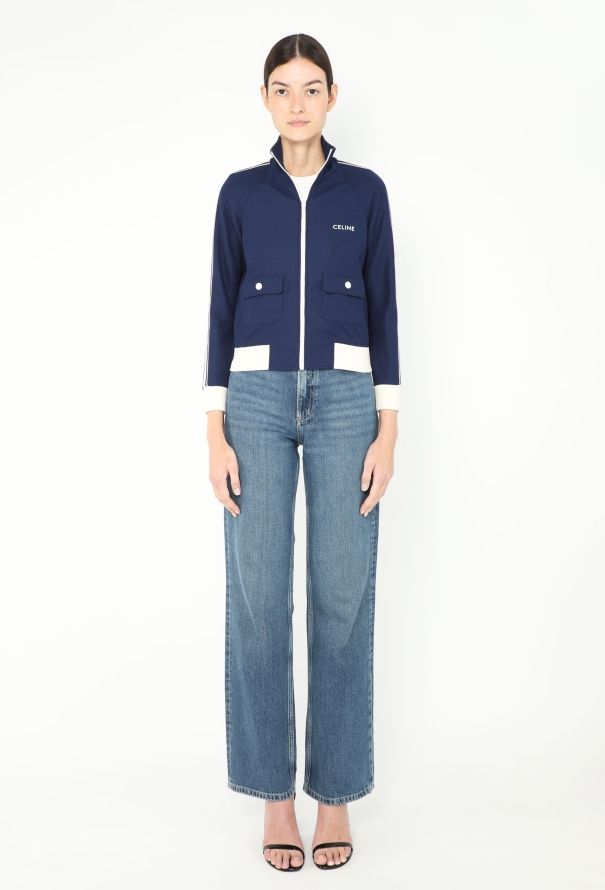 Céline 2021 Bicolor Track Jacket - 4