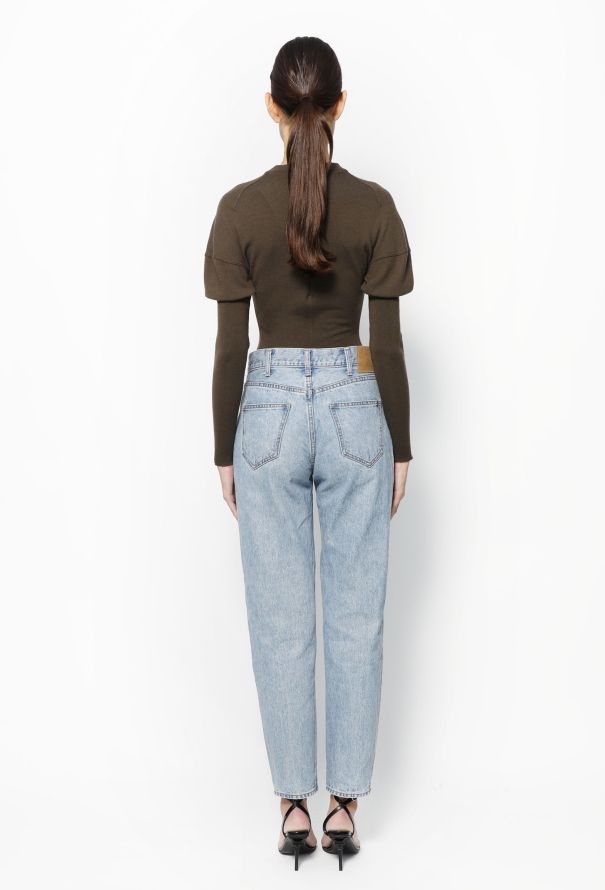 Alaïa F/W 1989 Puff-Sleeve Bodysuit - 6