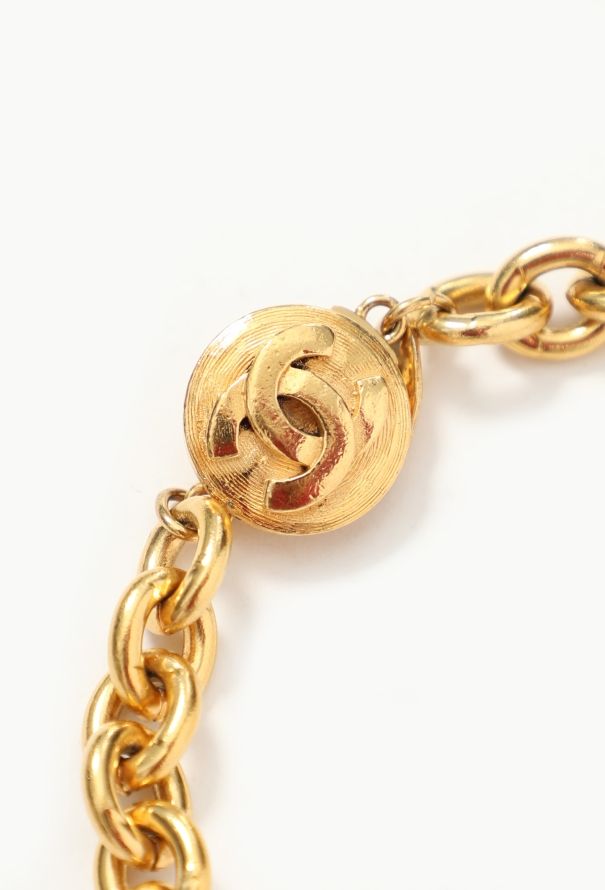 Chanel Vintage Chainlink Charm Sautoir - 6