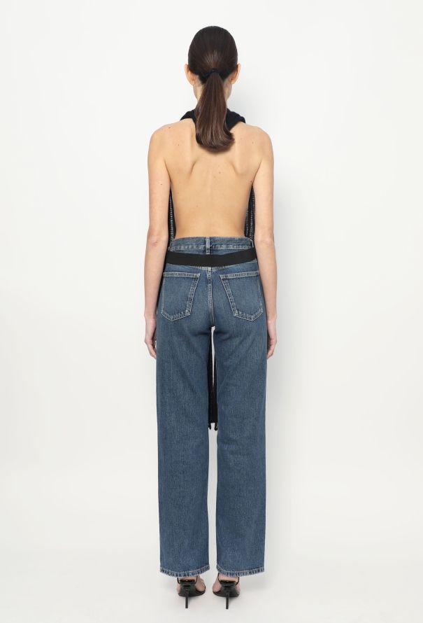 Helmut Lang F/W 2001 Mohair Halter Tunic - 6