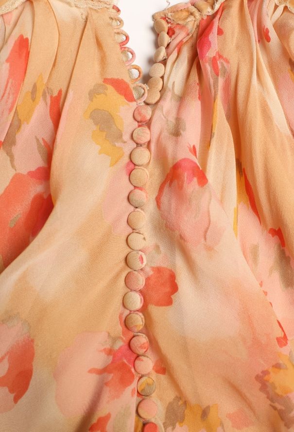 Dior F/W 2005 Draped Chiffon Dress - 9