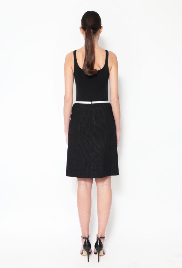 Chanel 2004 Bouclé Silk Trim Ensemble - 8