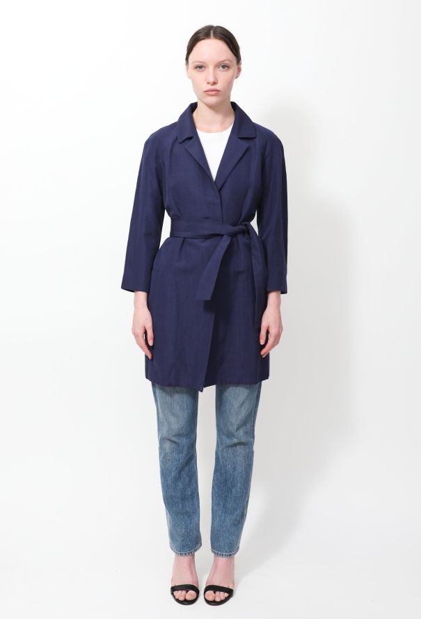 Chloé 2006 Phoebe Philo Belted Linen Jacket - 1