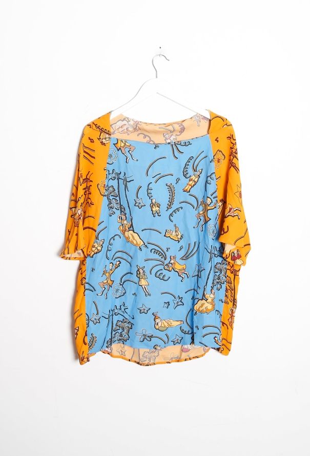 Loewe Paula's Ibiza Graphic Crêpe Tunic - 8
