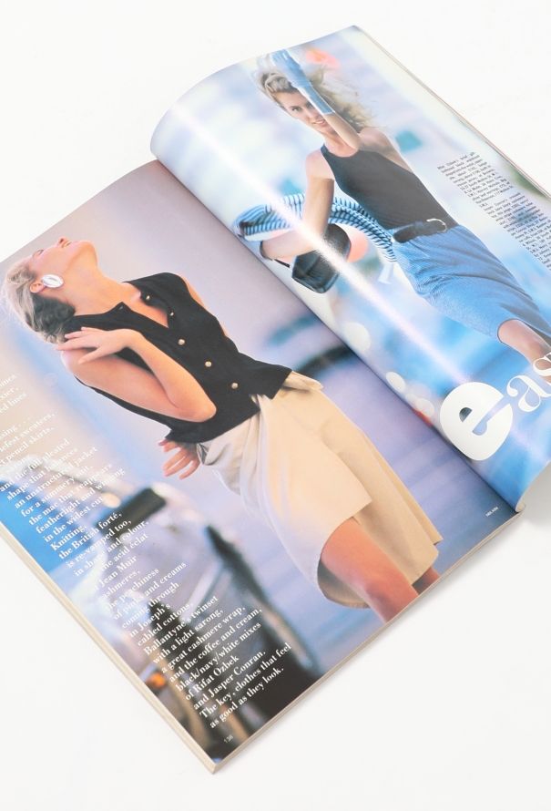 VOGUE UK February 1987 Cindy Crawford Cover Issue - 3