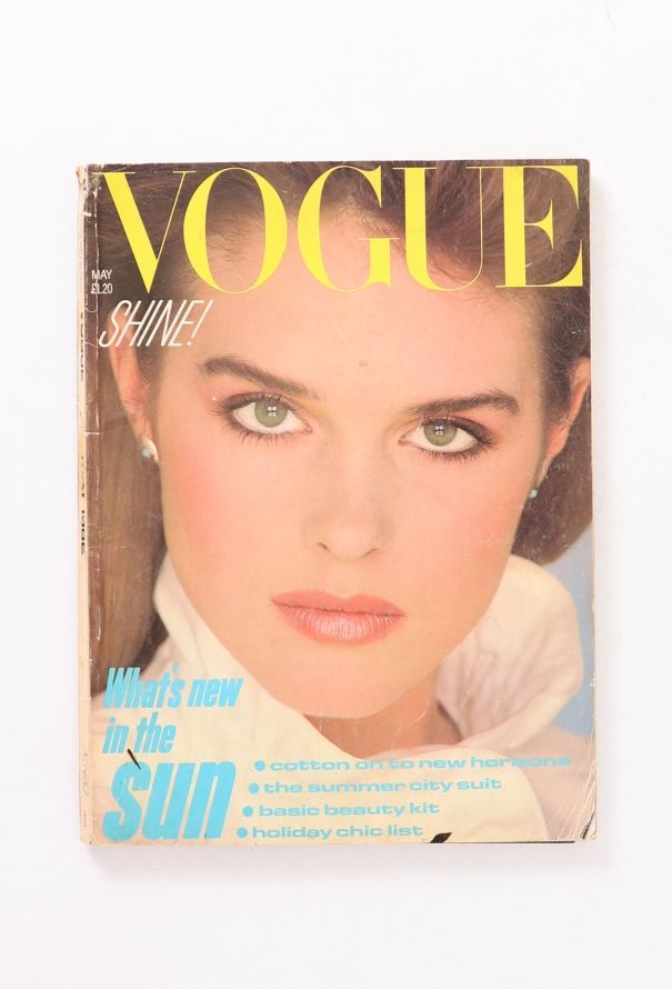 VOGUE UK 1982 Patrick Demarchelier Fashion Trio - 6