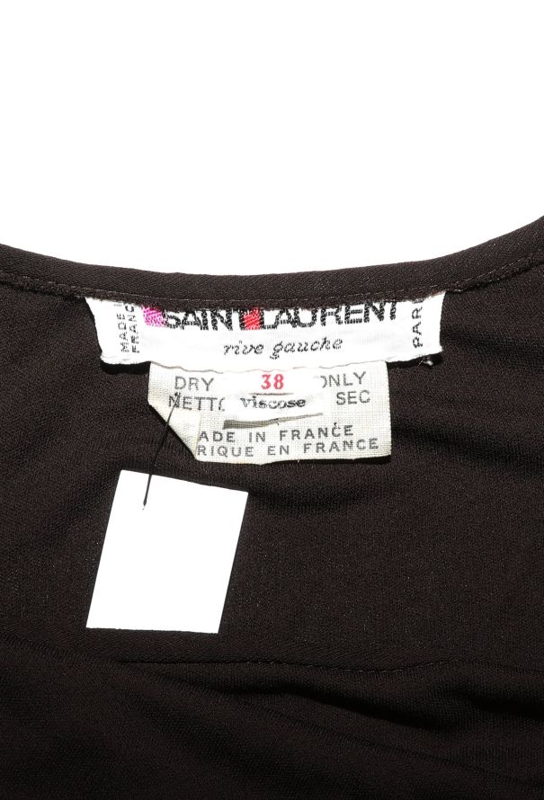 Saint Laurent '70s Crêpe Kaftan Dress - 6