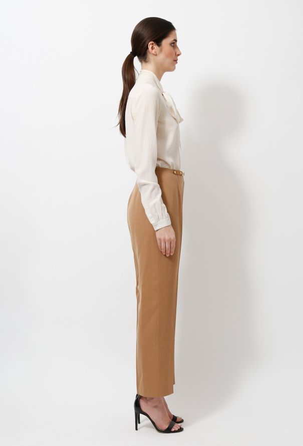 Céline 70s Chainlink Wool Trousers - 3