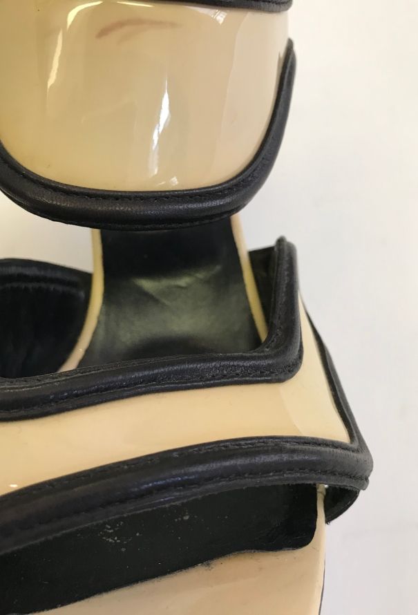 Balenciaga S/S 2006 Patent Sandals - 10