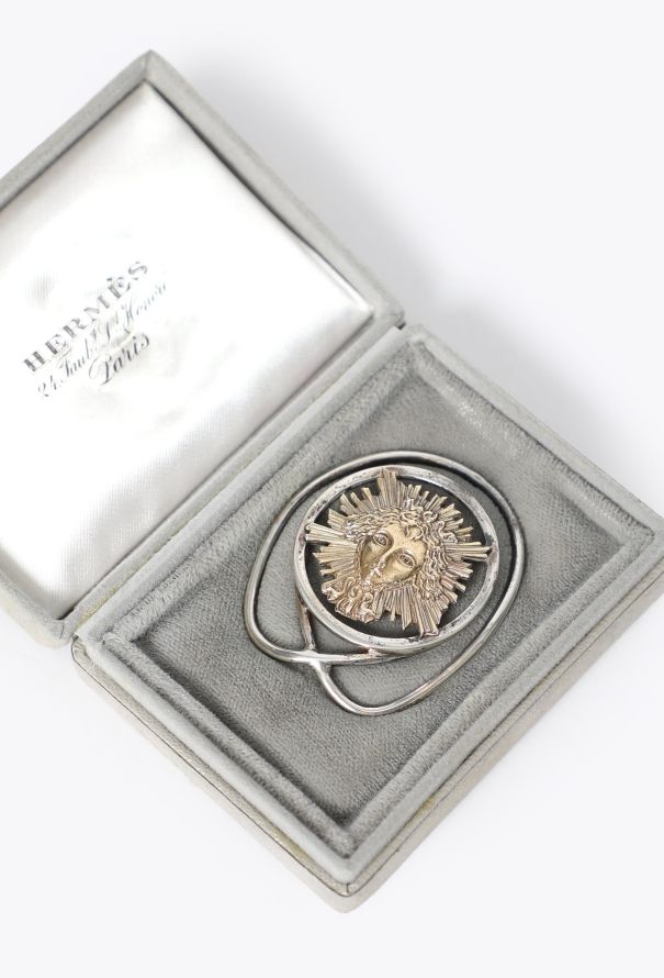 Hermès 1960s Gaëtan de Percin Money Clip with Box - 5
