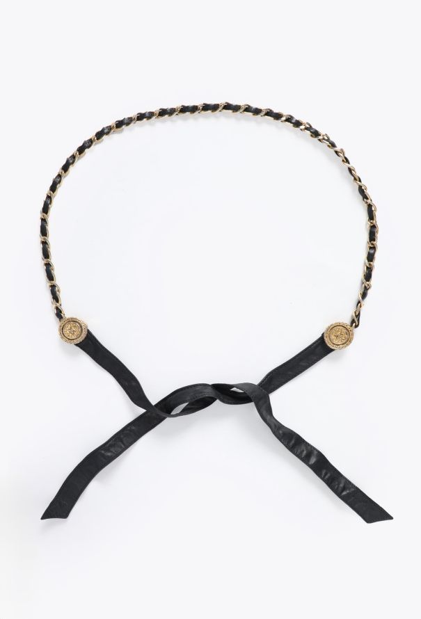 Chanel Resort 2020 Ribbon Chainlink Belt - 3