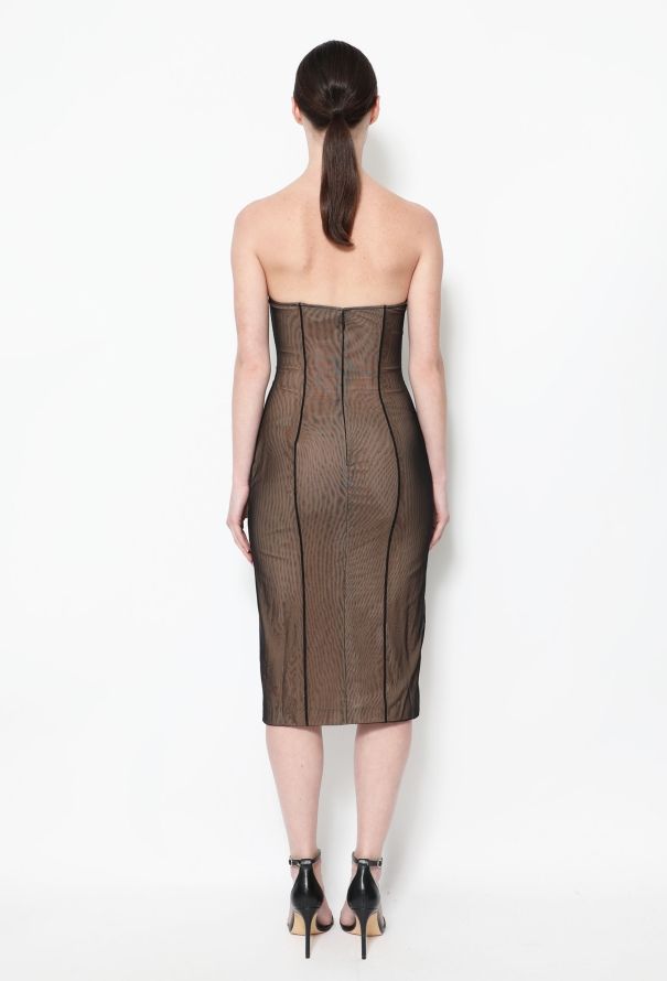 Gucci ICONIC S/S 2001 Tom Ford Bustier Dress - 4