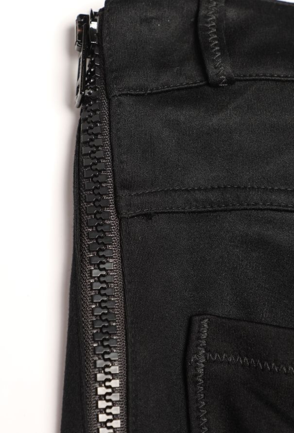 Balenciaga S/S 2003 Stitched Zipper Leggings - 7