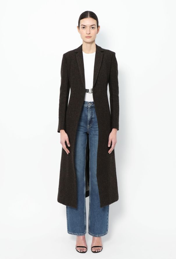 Céline F/W 2011 Flared Crombie Coat - 4
