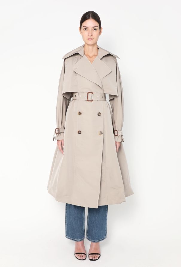 Alexander McQueen Pre-Fall 2021 Flared Trench - 1