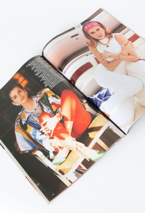 VOGUE UK 1990 Arthur Elgort Issue Trio - 6