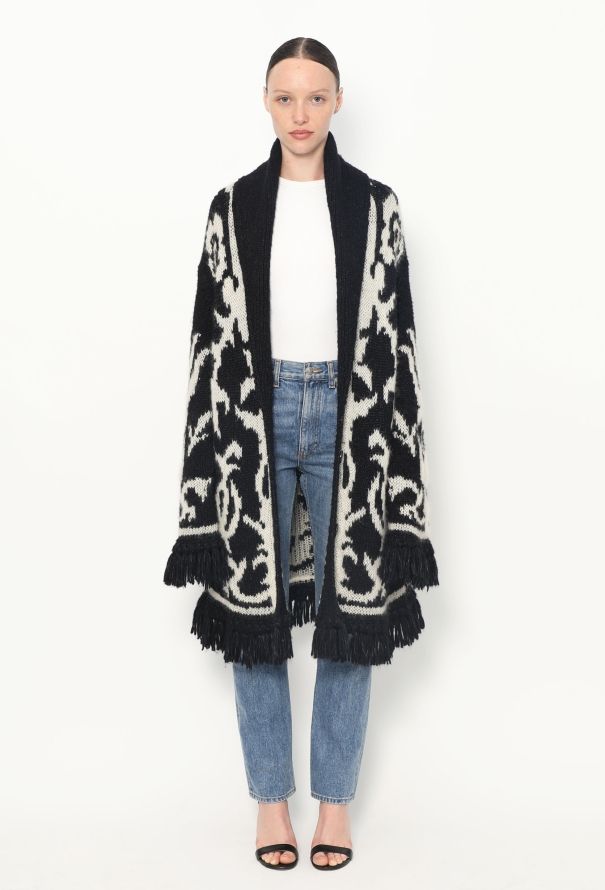 Dior Resort 2018 Fringed Shawl Cardigan - 5