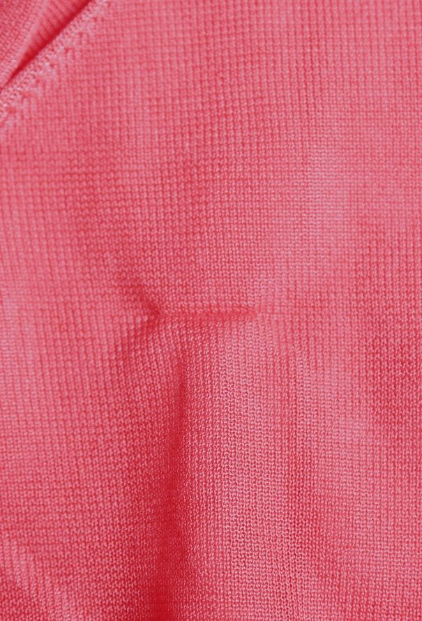 Céline Ribbed Trim Jersey Top - 5