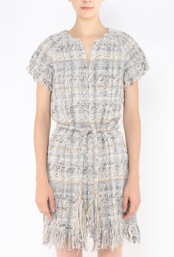 Chanel CAMPAIGN Resort 2018 Grecian Lesage Dress - 1