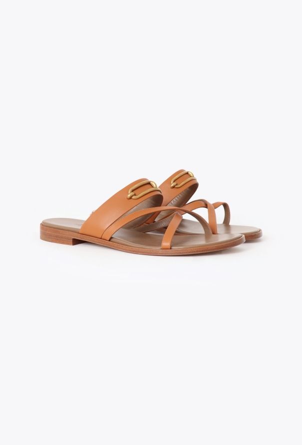 Hermès 2024 Calfskin Claire Sandals - 3