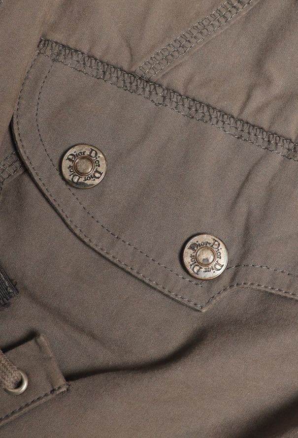 Christian Dior 2004 Lace-up Cargo Skirt - 11