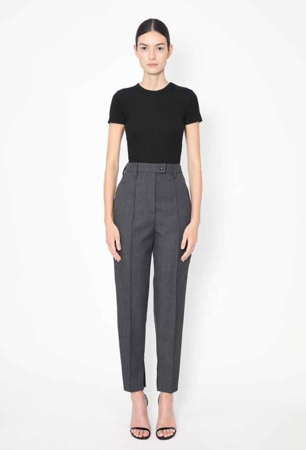 Prada F/W 2023 Tailored Knit Collar Suit - 5