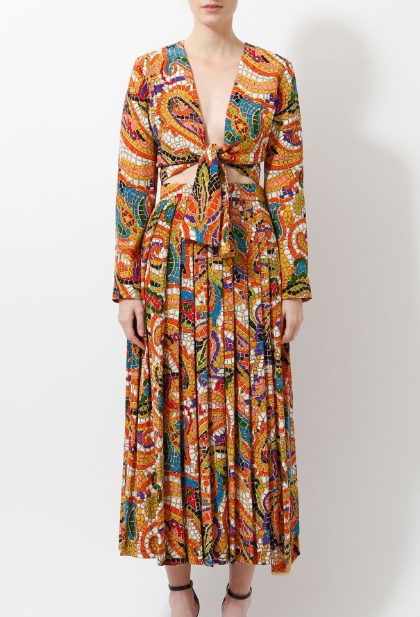 Exquisite Vintage 80s Bob Mackie Multicolor Ensemble - 3