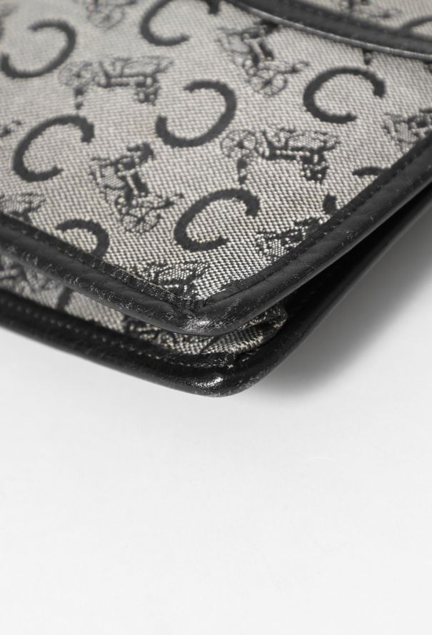 Céline '70s Monogram Envelope Clutch - 8