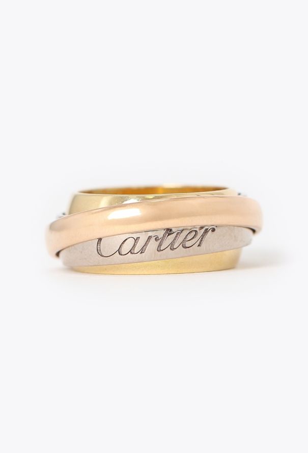 Cartier Rare Vintage 18K Trinity Must Essence Ring - 1