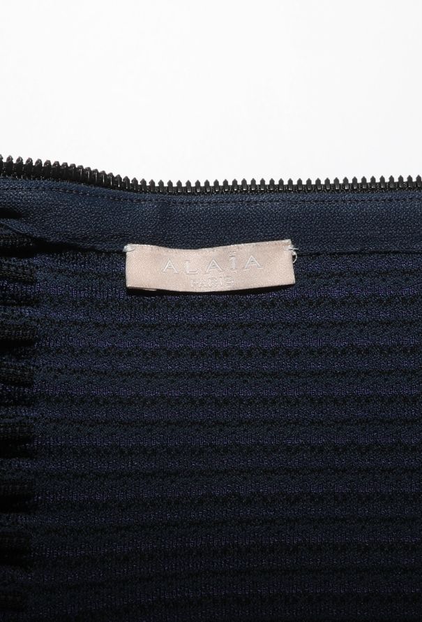 Alaïa Micro Pleated Skater Dress - 5