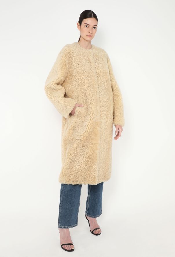 Chloé F/W 2021 Shearling Coat - 5