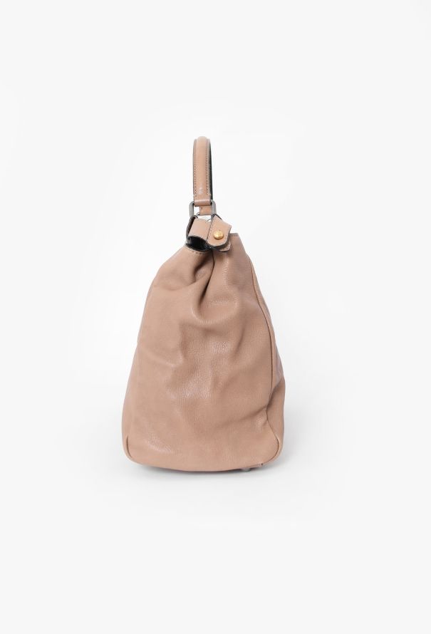 Fendi Beige Large Peekaboo Bag - 4