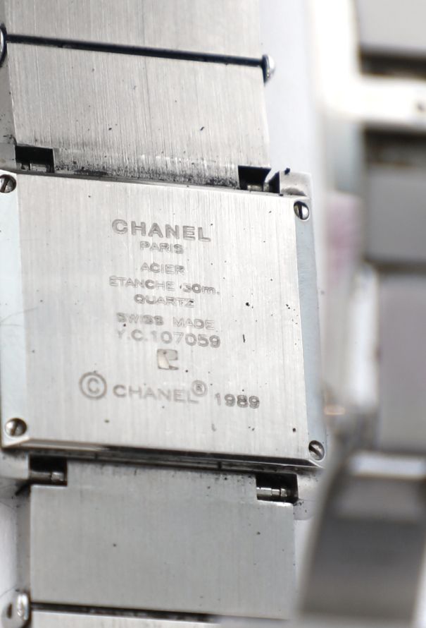 Chanel Vintage 'Mademoiselle' Stainless Steel Watch - 4