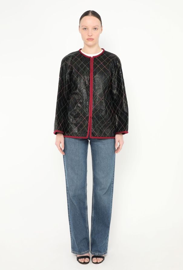 Chanel S/S 2017 Quilted Lambskin Jacket - 3