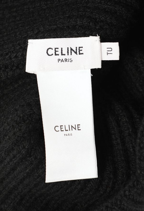 Céline 2021 Cashmere Triomphe Beanie - 4
