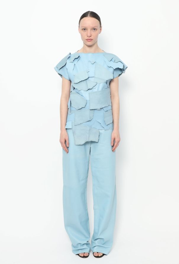 Loewe S/S 2015 Leather Patchwork Ensemble - 1