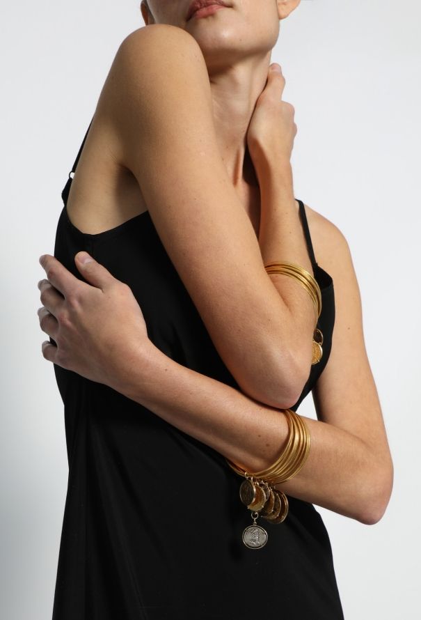 Vintage Fine Jewelry Set of 16 Coin Charm Bracelets, owned by Elizabeth Taylor - 8