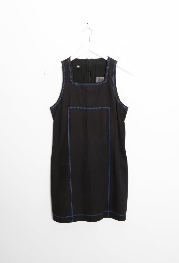 Gianni Versace Jeans Couture' Stitched Trim Dress Ensemble - 8