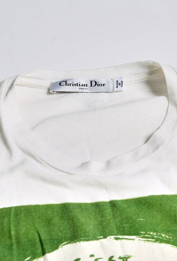 Dior F/W 2018 'C'est Non' Cotton Tee - 7