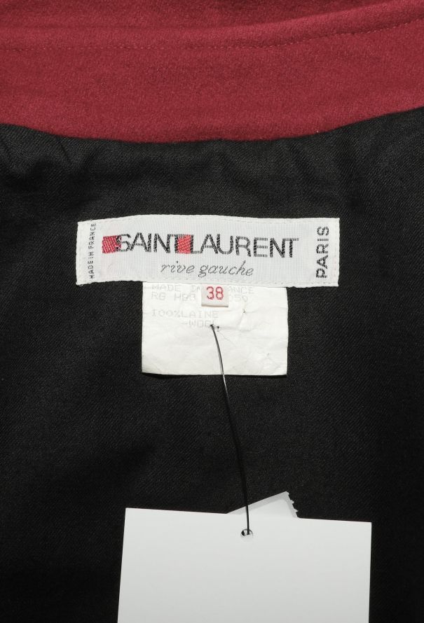 Saint Laurent Rare F/W 1988 Felted Cape - 7