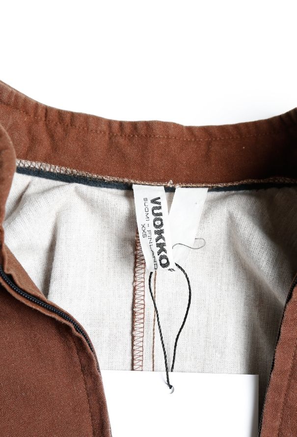 Vuokko '70s Belted Cotton Dress - 5