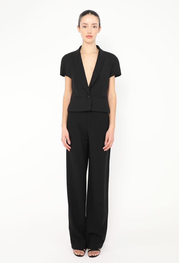 Chanel F/W 2008 Tailored Shawl Blazer - 4