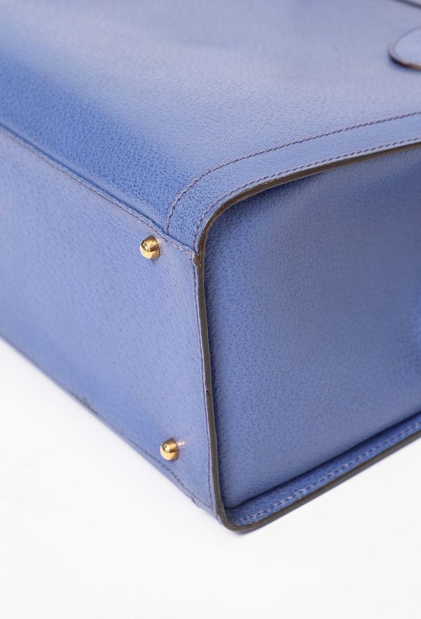 Gucci Blue Diana Bamboo Tote Bag - 7