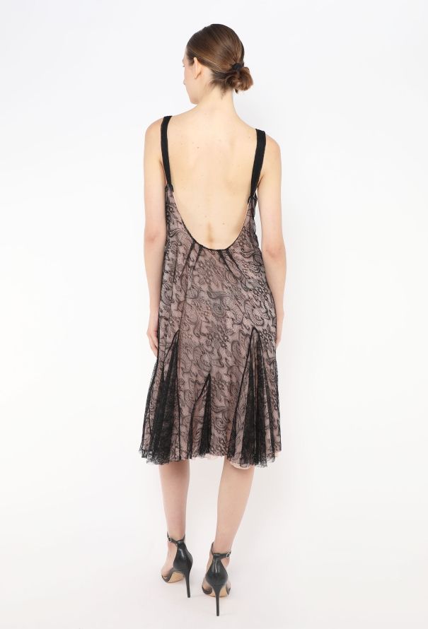 John Galliano S/S 2010 Lace Open-Back Dress - 5