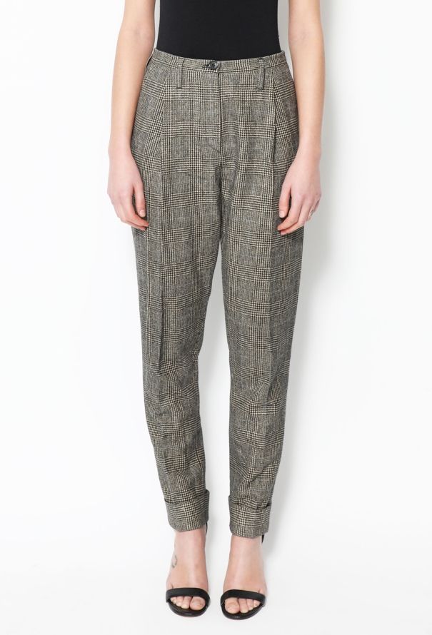 Dries Van Noten F/W 2010 Houndstooth Wool Trousers - 3