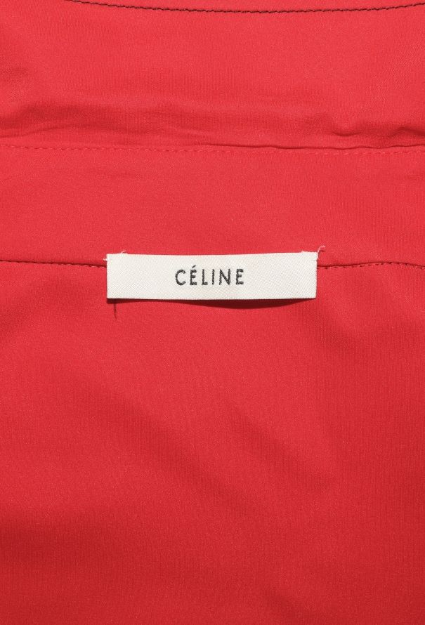 Céline 2015 Stitched Silk Blouse - 5