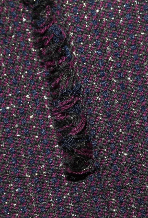 Chanel 2008 Iridescent Tweed Jacket - 7