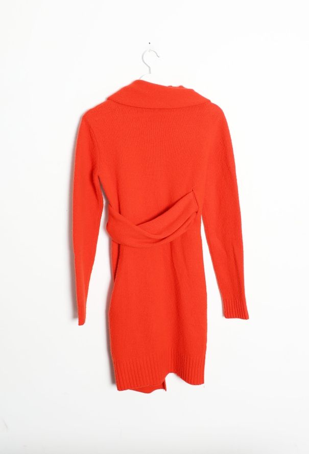 Bottega Veneta F/W 2019 Wrap Knit Dress - 7