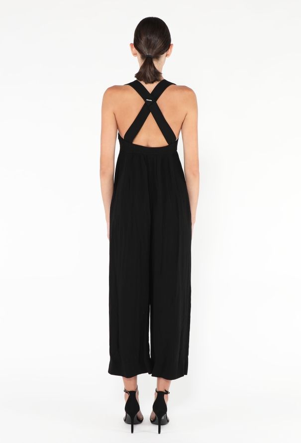 Prada 2024 Wide-Leg Crêpe Jumpsuit - 2